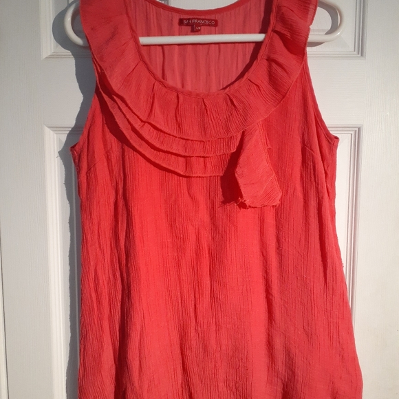 San Francisco Woman sleeveless tunic size L - Picture 2 of 5
